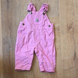 Carhartt Pink Baby Overalls 3M